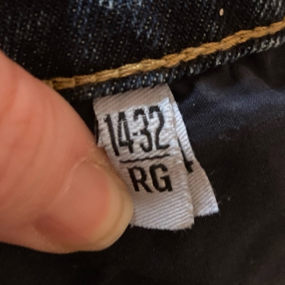 Womens Gap Authentic Denim High Rise Jeans 14/32R - Picture 9 of 13